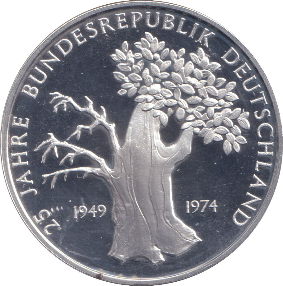 1974 SILVER PROOF MEDALLION GERMANY