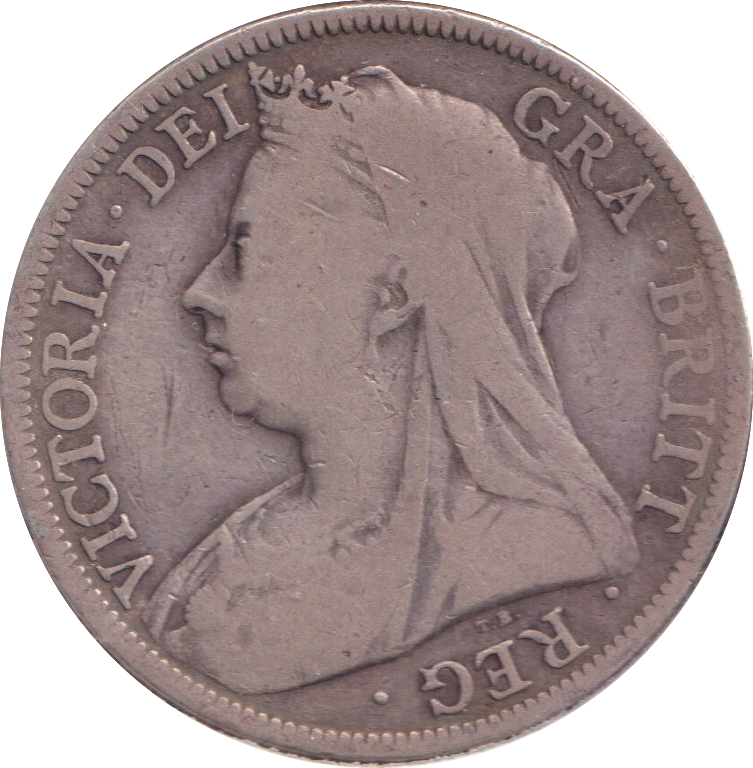 1898 HALFCROWN ( FINE )