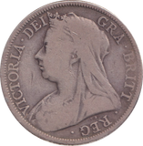 1898 HALFCROWN ( FINE )