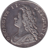1736 HALFCROWN ( VF )