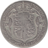 1914 HALFCROWN ( GF )