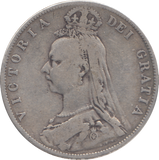 1891 HALFCROWN ( FINE )