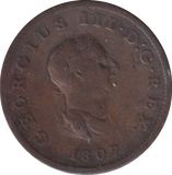 1807 HALFPENNY ( NF )