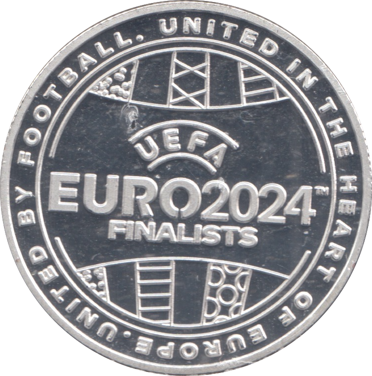 2024 PROOF EURO FINALISTS COMMEMORATIVE TOKEN