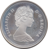 1982 CANADA SILVER DOLLAR