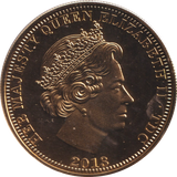 2013 HRH PRINCE GEORGE OF CAMBRIDGE COMMEMORATIVE CROWN TRISTAN DA CUNHA