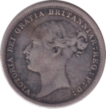 1884 SIXPENCE ( GF )