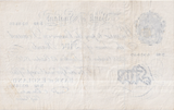 1950 WHITE FIVE POUND NOTE OCTOBER 13TH LONDON BANK OF ENGLAND BEALE W£5-48