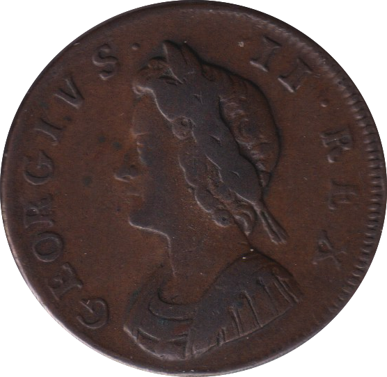 1730 FARTHING ( VF )