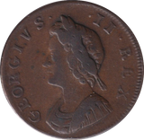 1730 FARTHING ( VF )