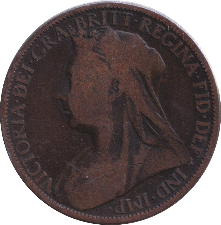 1899 WIDE SPACED PENNY ( FINE )