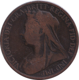 1899 WIDE SPACED PENNY ( FINE )