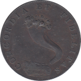1791 INVERNESS HALFPENNY TOKEN