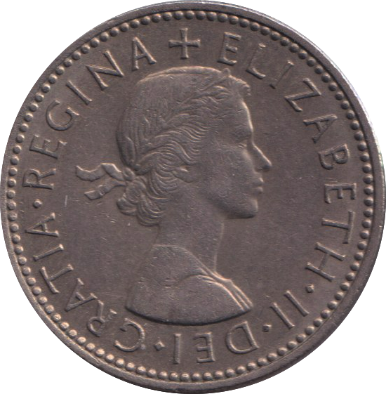 1958 ENGLISH SHILLING ( UNC )