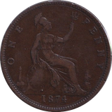 1874 PENNY ( FINE )