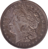 1921 SILVER DOLLAR USA