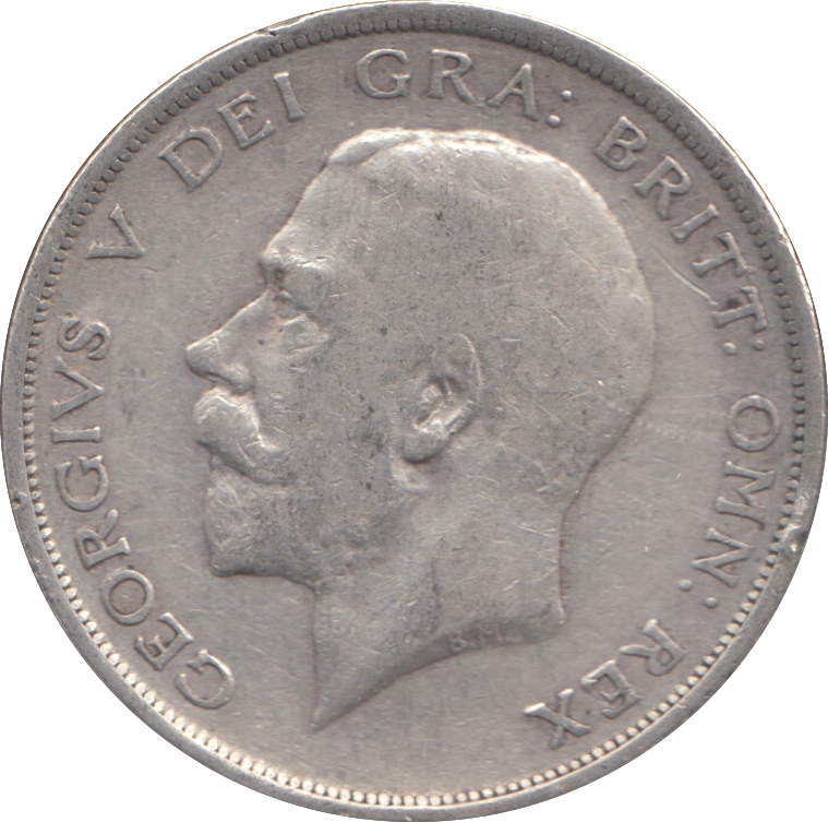 1914 HALFCROWN ( FINE )
