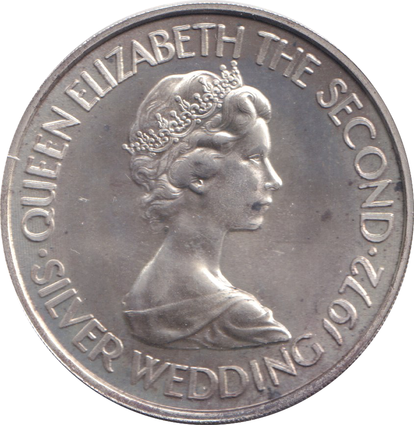 1972 SILVER BAILIWICK OF JERSEY TWO POUNDS