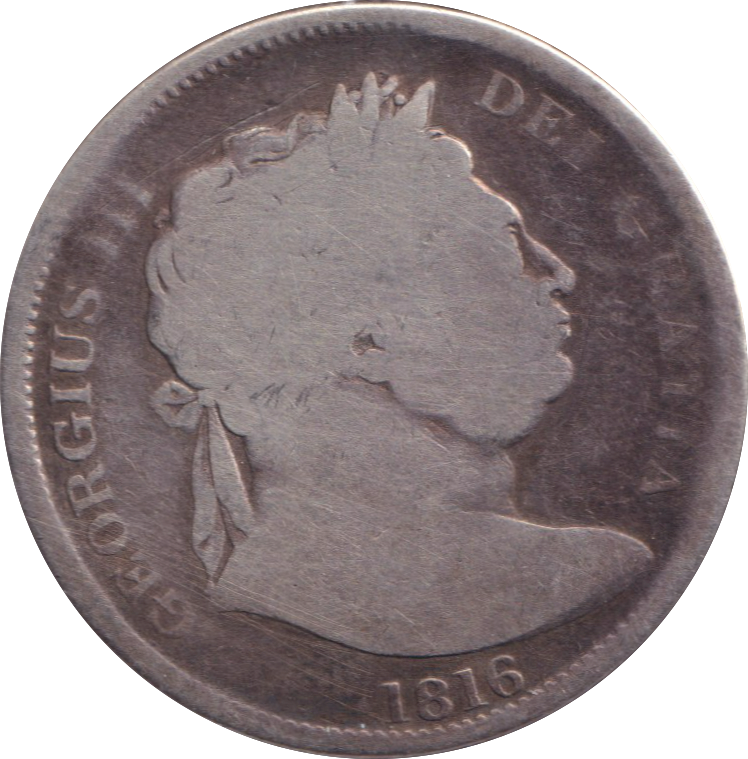 1816 HALFCROWN ( NF )
