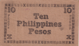 1944 PHILIPPINES TEN PESOS CERTIFICATE REF-1710
