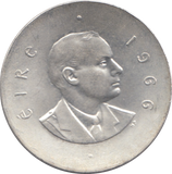 1966 SILVER IRELAND EIRE 10 SHILLING