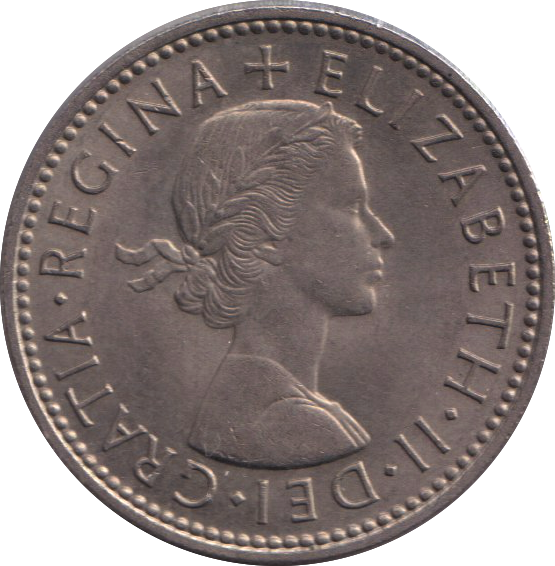 1958 SCOTTISH SHILLING ( UNC )