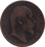 1902 HIGH TIDE PENNY ( FINE )