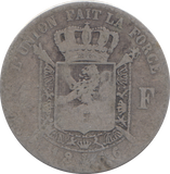 1866 SILVER 1 FRANC BELGIUM