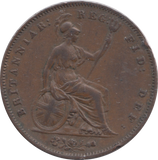 1854 PENNY ( VF )