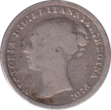 1875 THREEPENCE ( FINE )