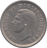 1947 SIXPENCE ( EF )
