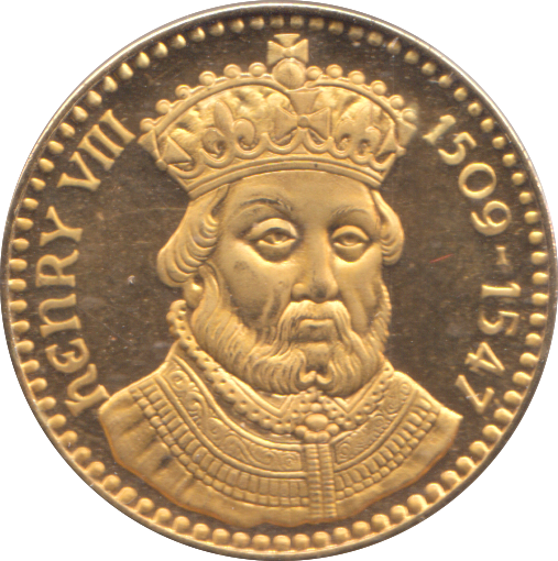 2012 SILVER PROOF OUR ROYAL SOVEREIGNS HENRY VIII