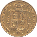 1846 GOLD HALF SOVEREIGN ( VF )