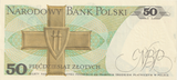 1988 POLAND 50 ZLOTYCH BANKNOTE REF-1666