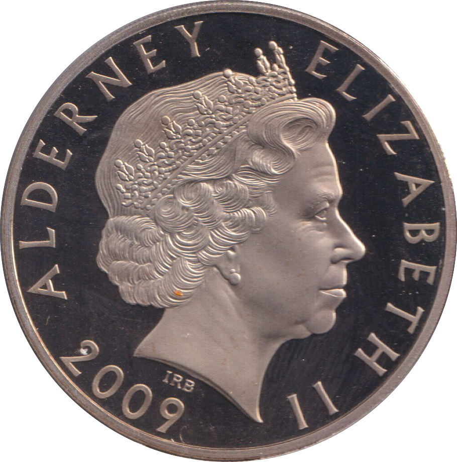 2009 HENRY VIII FIVE POUND BAILIWICK OF GUERNSEY