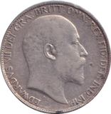 1908 SIXPENCE ( GVF )