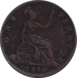 1890 PENNY ( FINE )