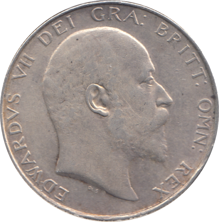 1910 HALFCROWN ( VF )