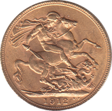 1912 SOVEREIGN ( AUNC )