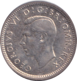 1942 THREEPENCE ( EF )