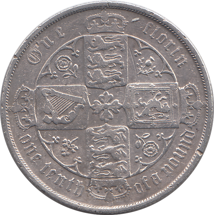1881 FLORIN ( FINE )