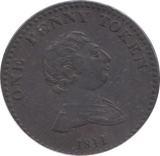 1811 BILSTON PENNY TOKEN