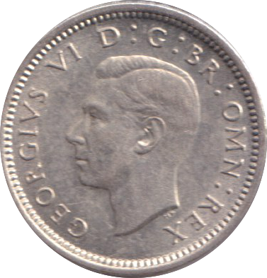 1938 THREEPENCE ( UNC )