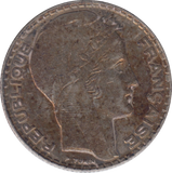 1933 SILVER FRANCE 10 FRANC