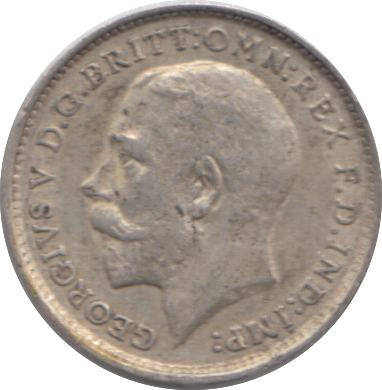1912 THREEPENCE ( GVF )