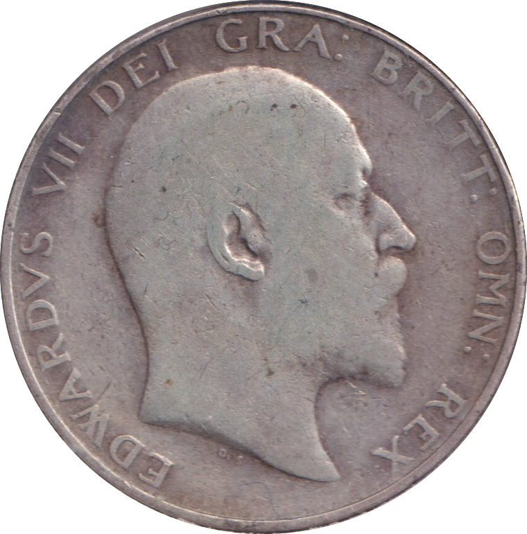 1907 HALFCROWN ( GF )