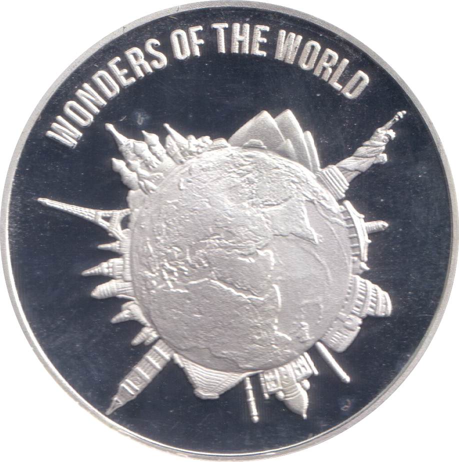 2013 WONDERS OF THE WORLD QUEENS HOUSE MEDALLION