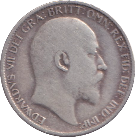 1910 SIXPENCE ( GF )
