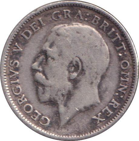 1915 SIXPENCE ( VF )