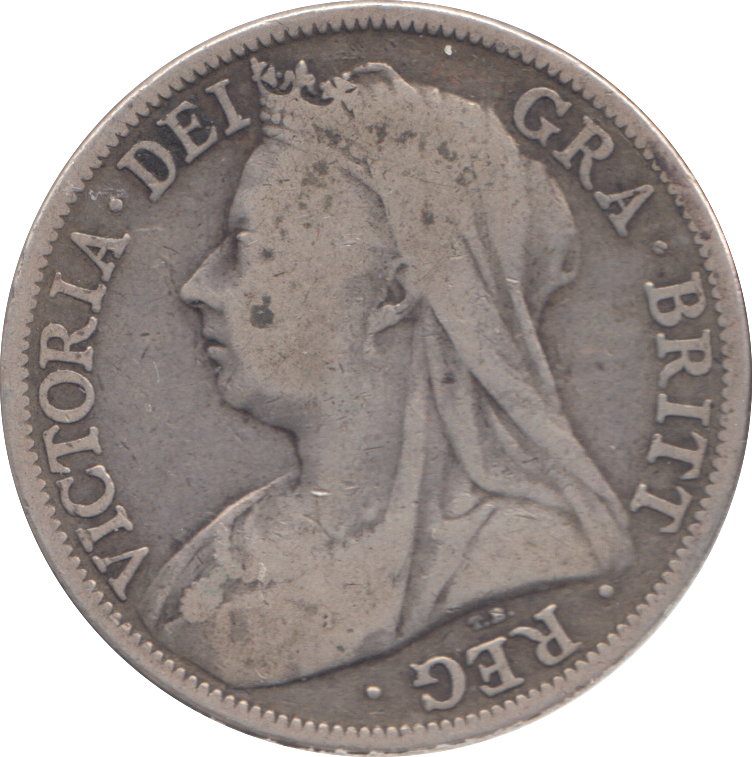 1896 HALFCROWN ( GF )